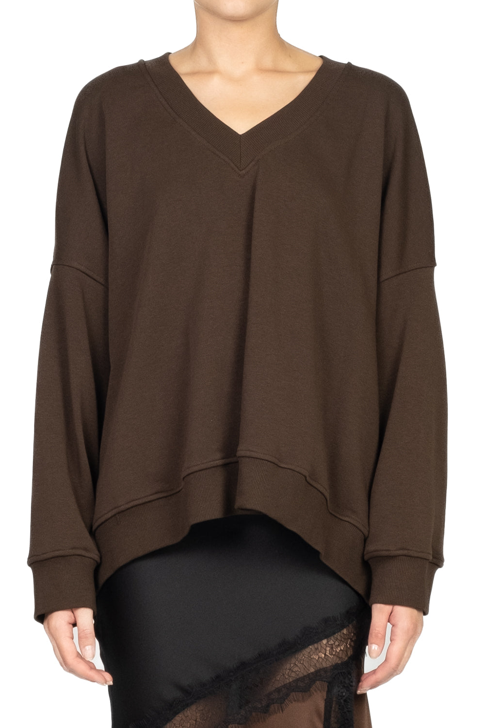 Vicolo - Felpa over scollo V Art. TF0583