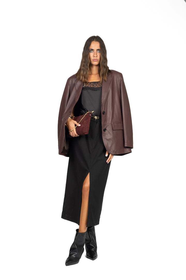Tensione In - Abito con top intarsi pizzo Art. DE869
