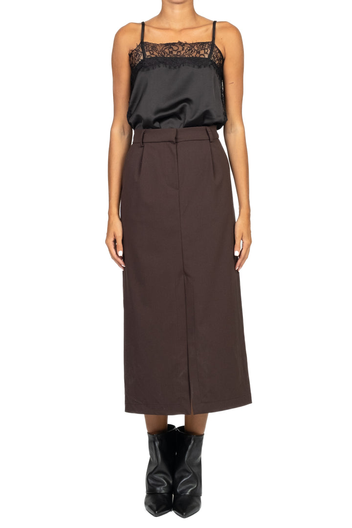 Tensione In - Abito con top intarsi pizzo Art. DE869