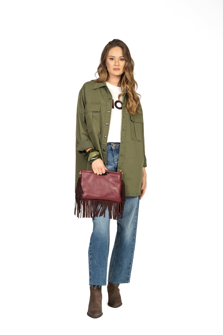 Tensione In - Giacca camicia army Art. 37716