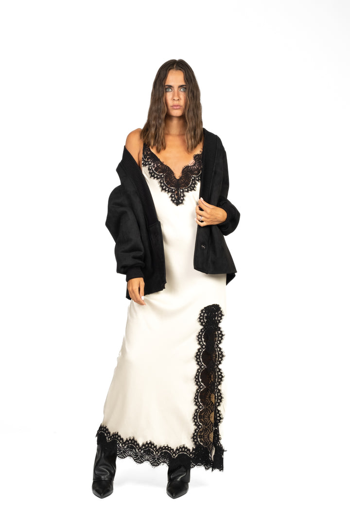 Tensione In - Abito sottoveste con pizzo Art. 37551