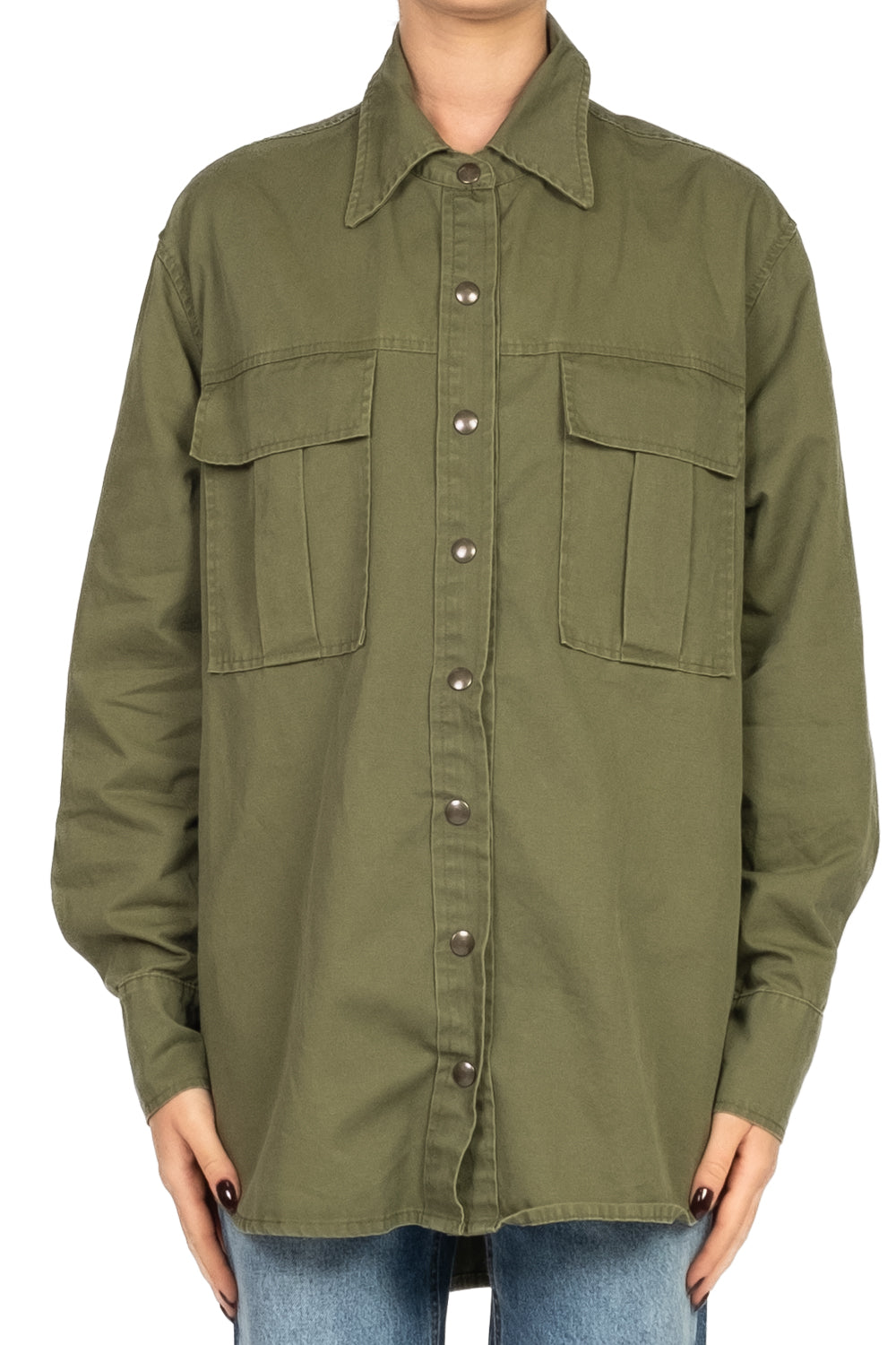 Tensione In - Giacca camicia army Art. 37716