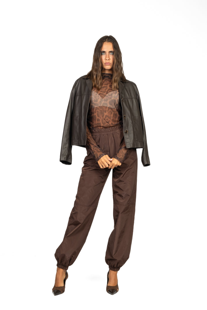 Vicolo - Pantalone jogger in acetato Art. TF1045