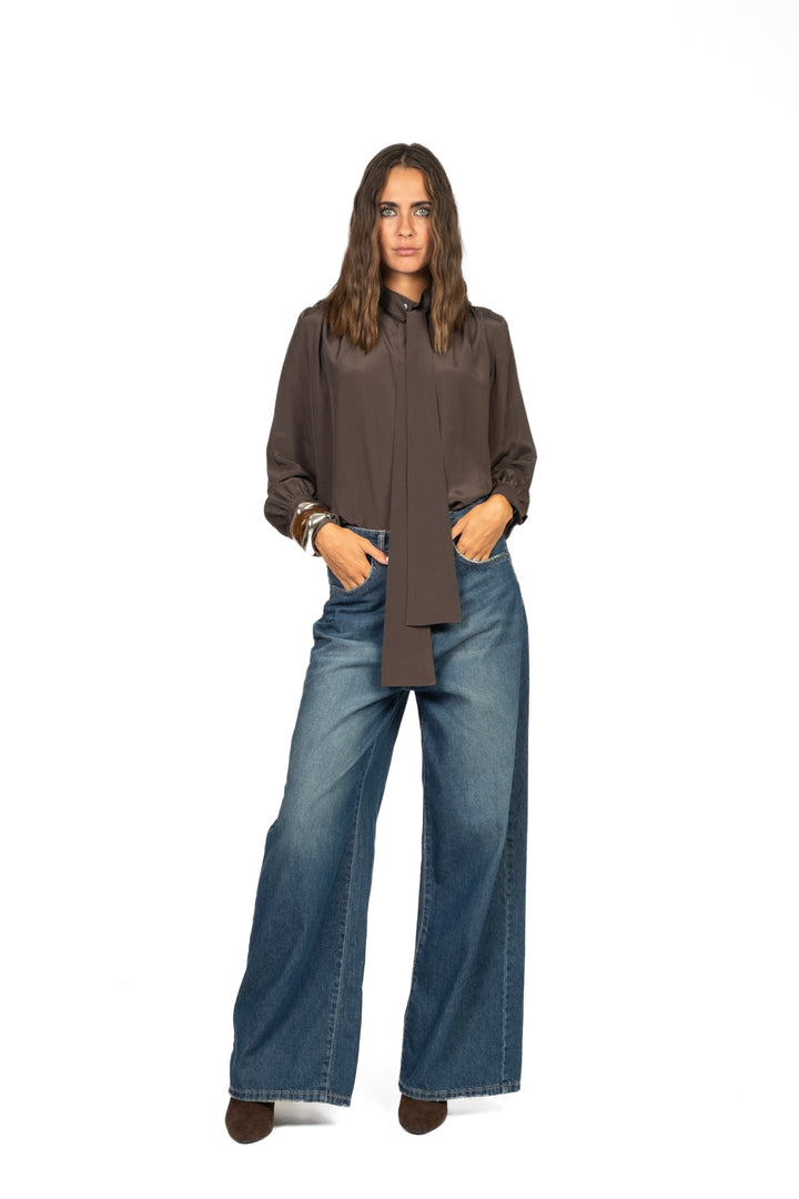 Emunà - Camicia misto seta con fusciacca Art. CM13-0069