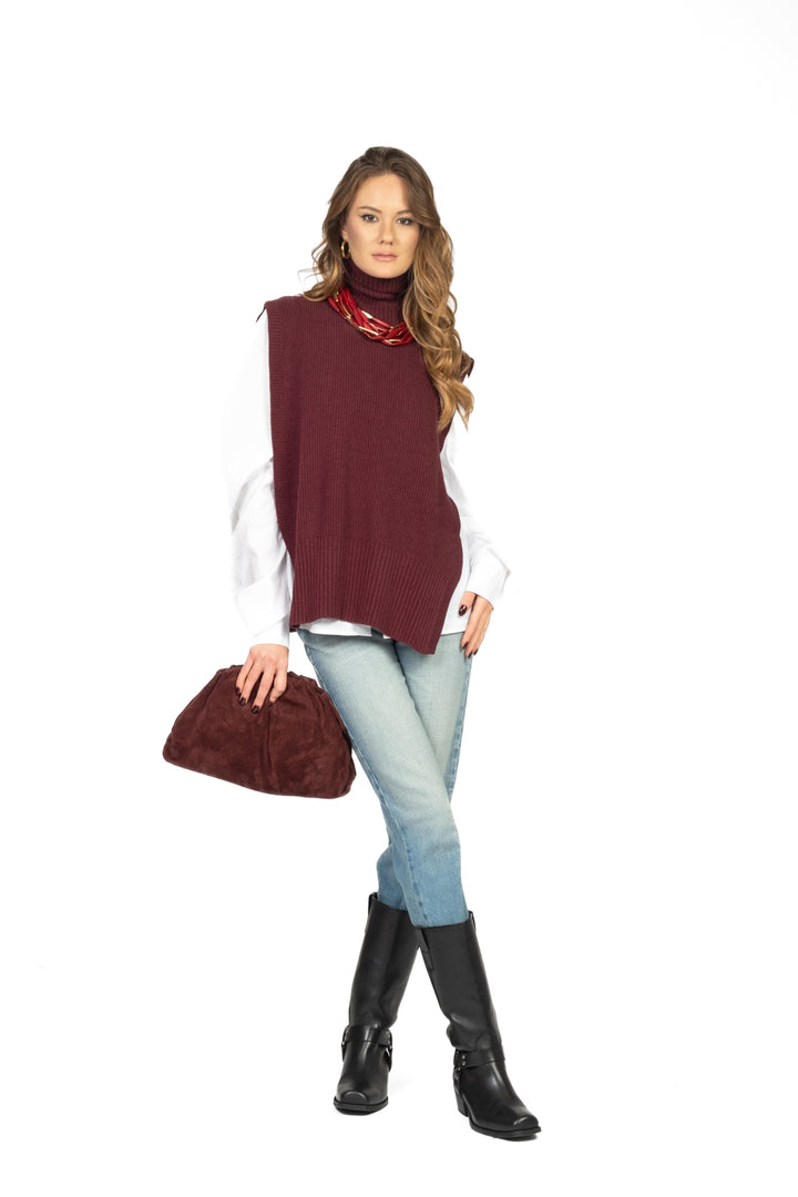 Kontatto - Gilet davantino dolcevita Art. 3M1032NI