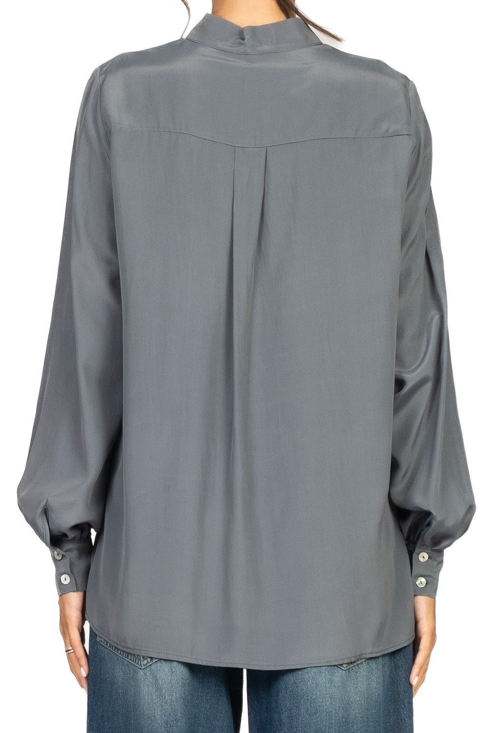 Emunà - Camicia misto seta con taschini Art. CM13-0061