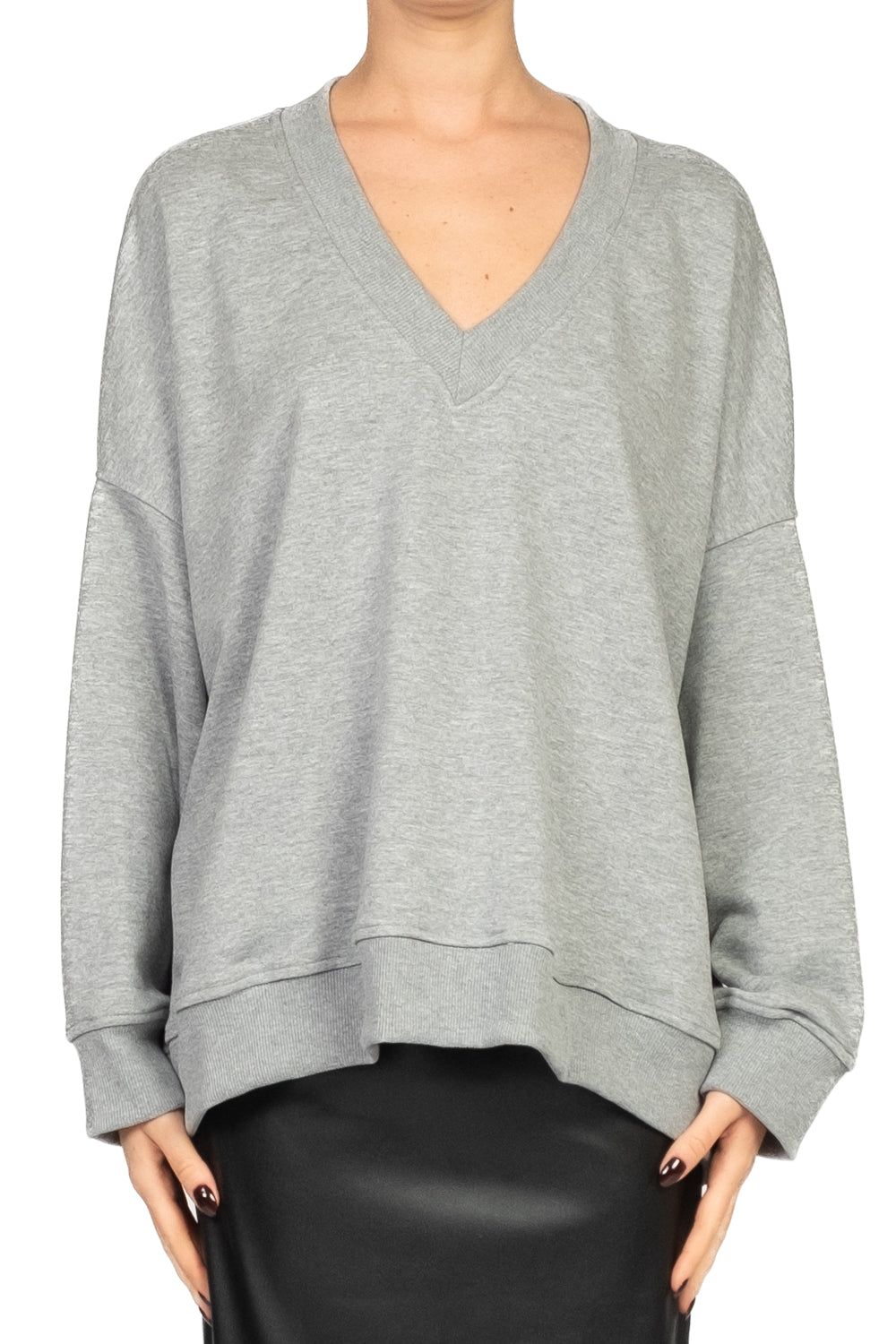 Vicolo - Felpa over scollo V Art. TF0583