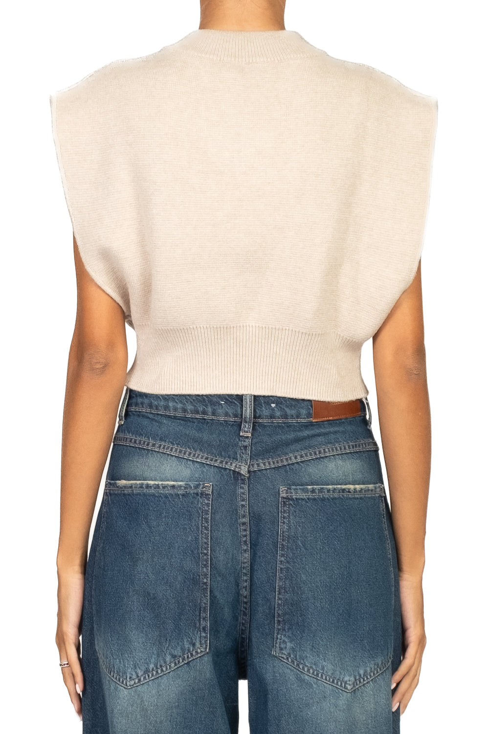 Vicolo - Gilet crop scollo V Art. 77237F