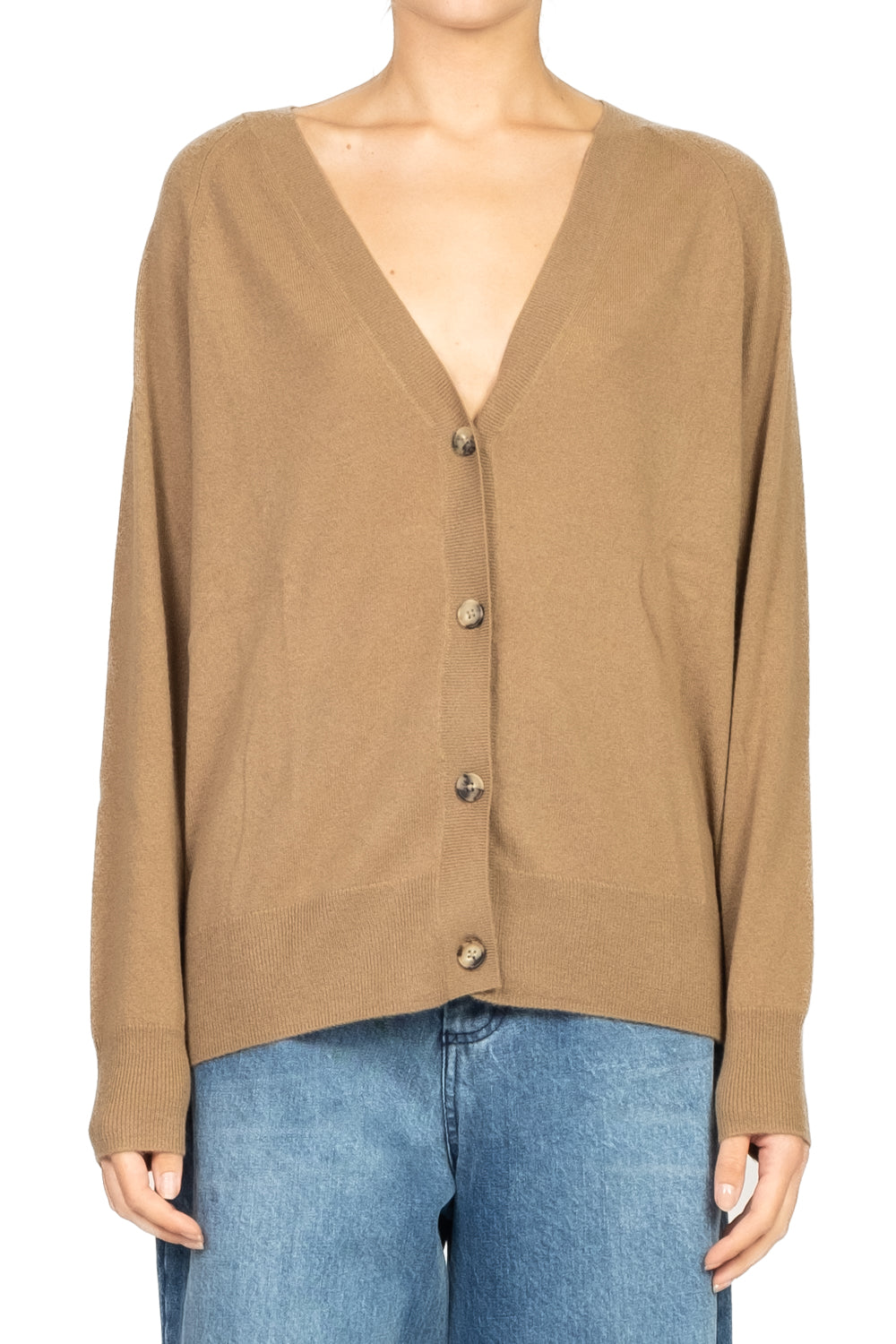 MM MaxMara - Cardigan scollo V con bottoni TENENTE Art. 2526346038600
