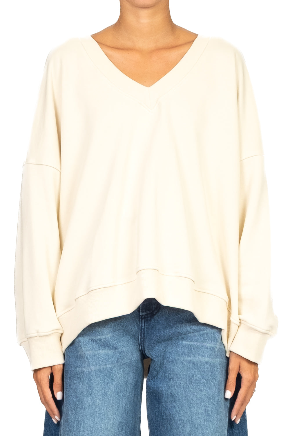 Vicolo - Felpa over scollo V Art. TF0583