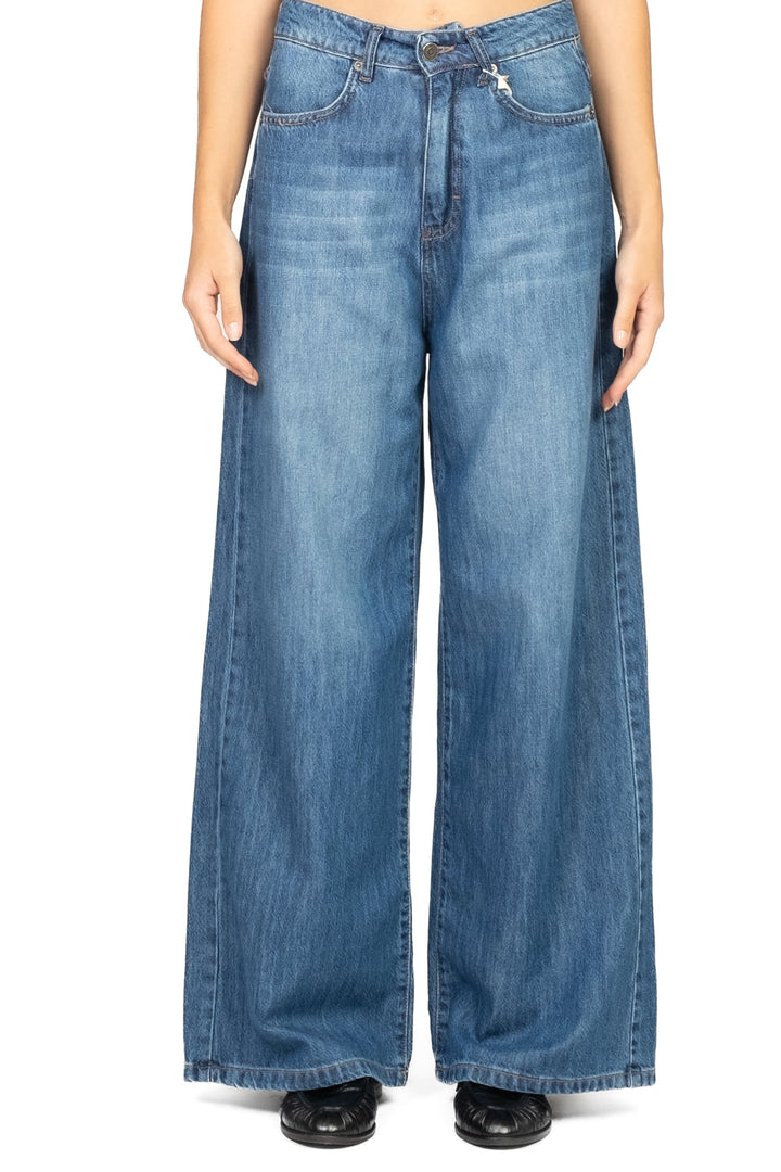 Tensione In - Jeans palazzo con tasconi Art. GIUSI-AMX