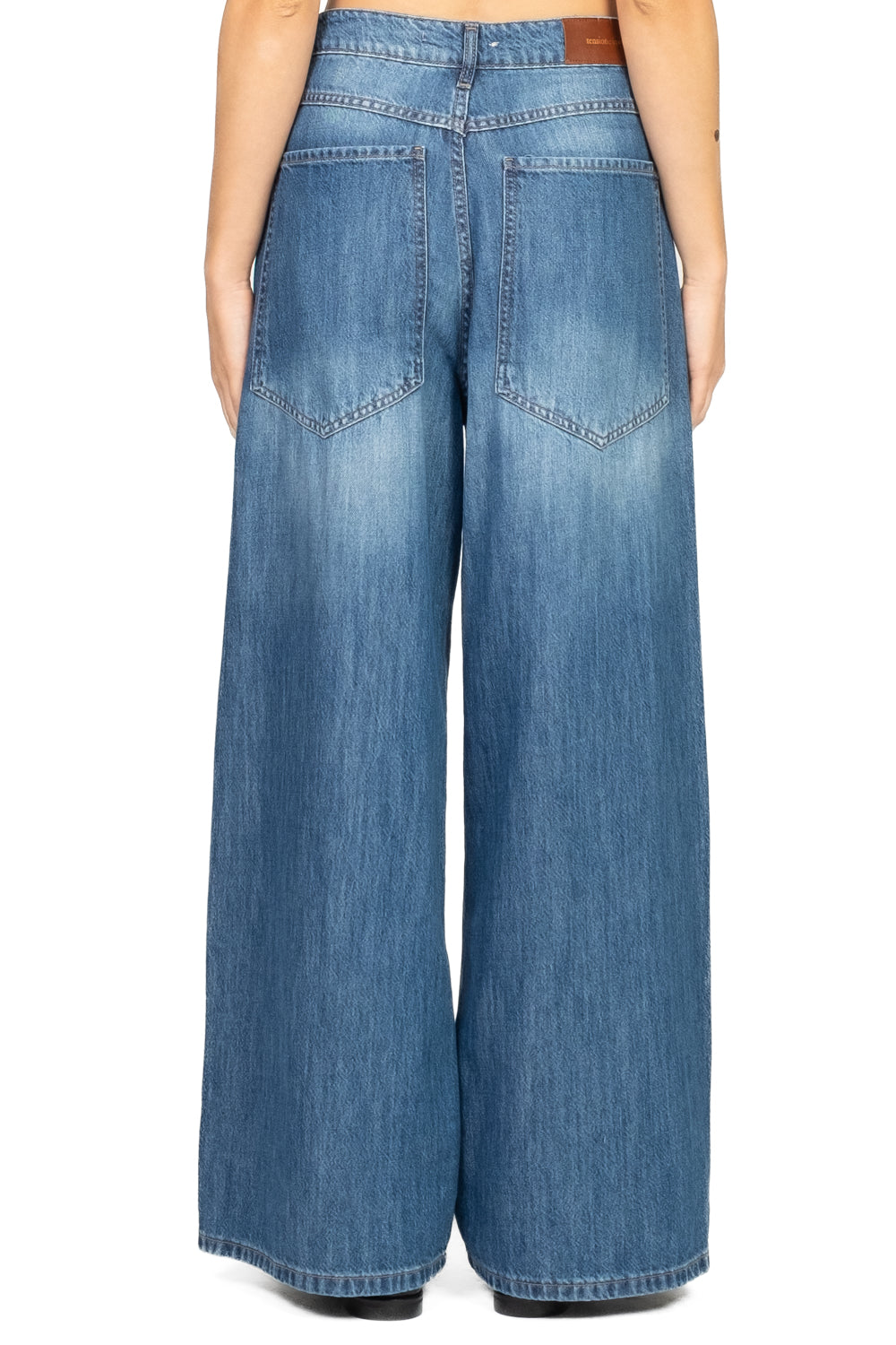 Tensione In - Jeans palazzo con tasconi Art. GIUSI-AMX
