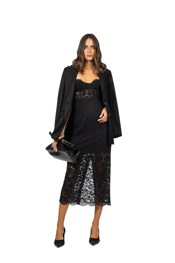 Imperial - Abito in pizzo scollo cuore Art. AFVZKMA