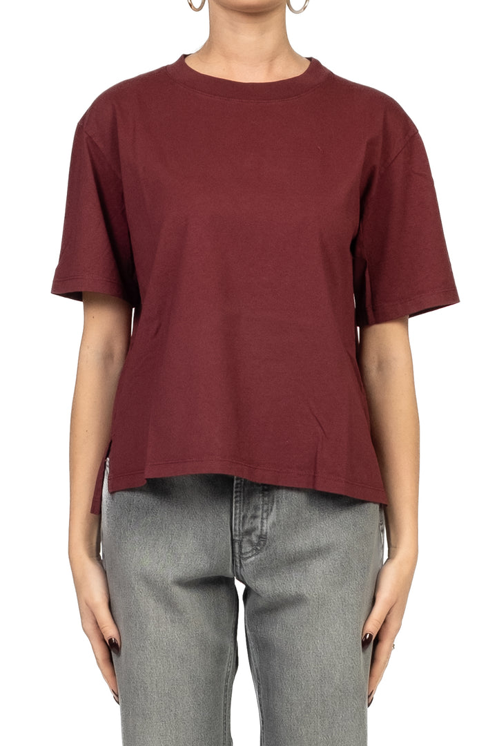 Emunà - T- Shirt basic con spacchetti Art. 271M05