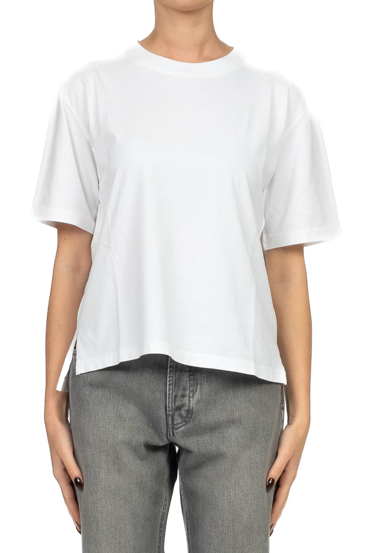 Emunà - T- Shirt basic con spacchetti Art. 271M05