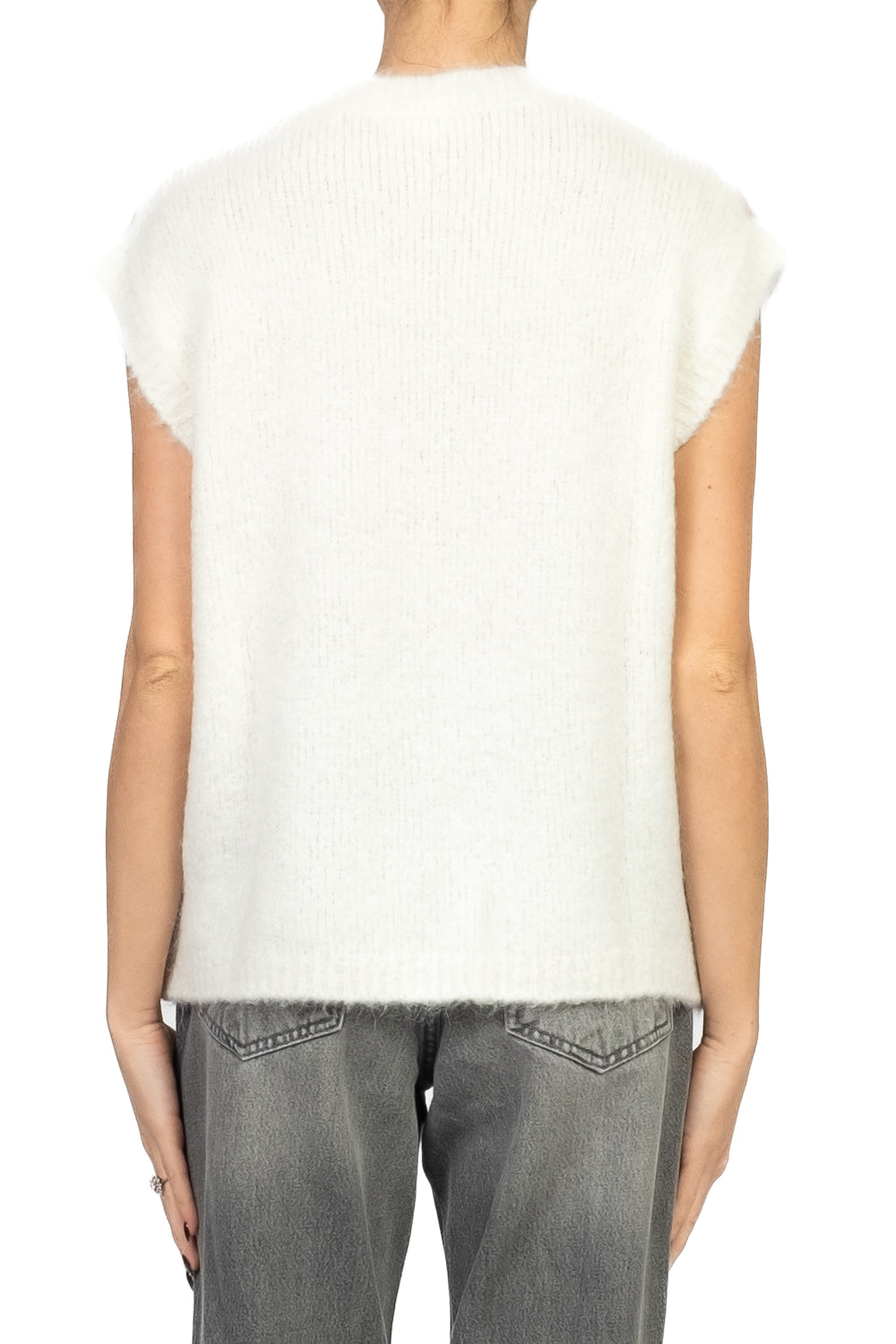 Vicolo - Gilet in maglia con rombi Art. 33050F