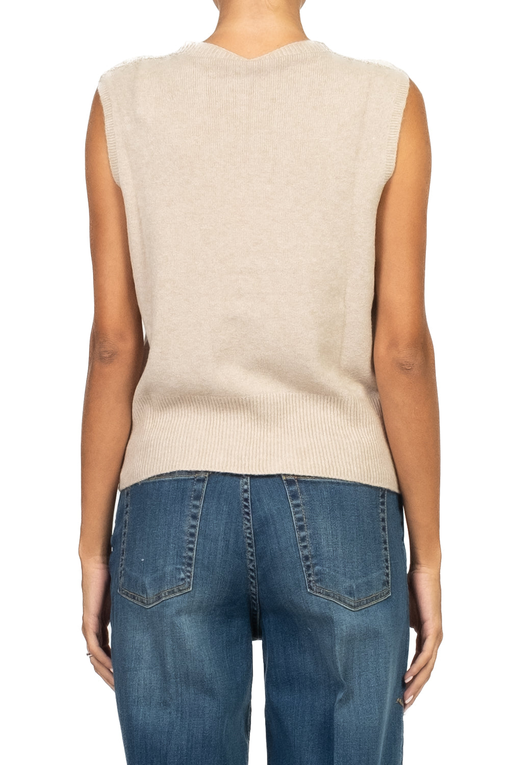 Tensione In - Gilet in maglia girocollo Art. 570302