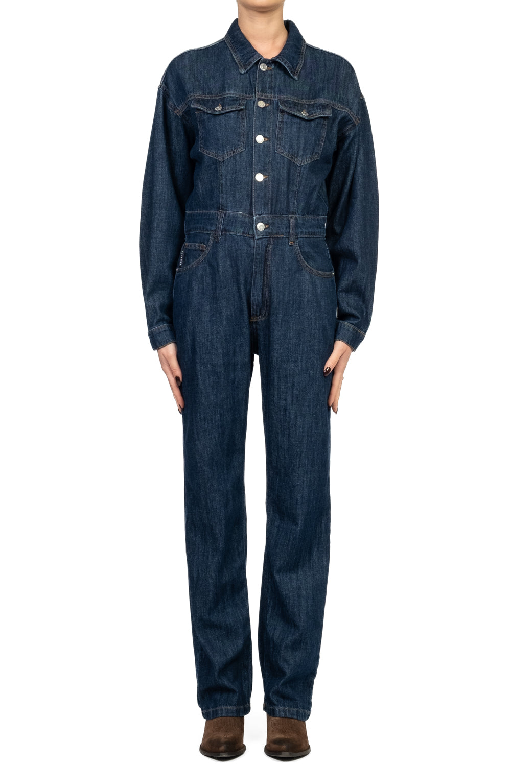 Have One - Tuta jeans con bottoni Art. YGZ-P006