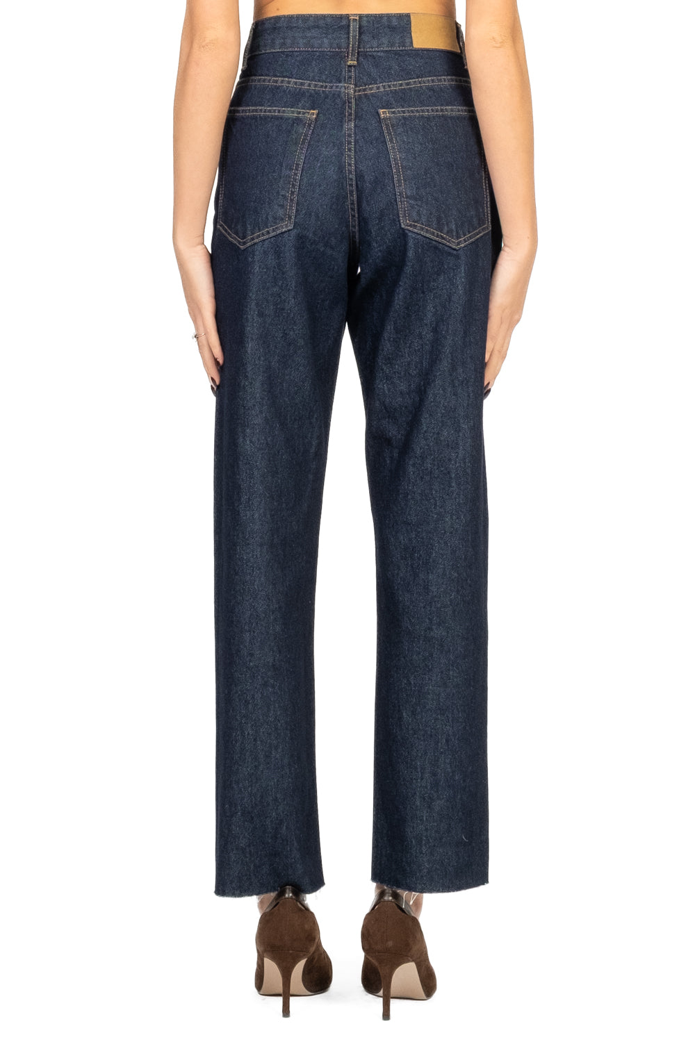 Tensione In - Jeans crop taglio vivo Art. CJ12702