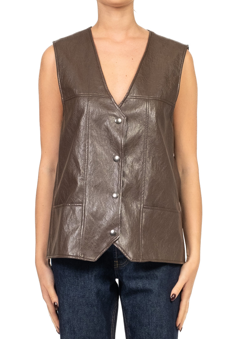 Vicolo - Gilet ecopelle Art. TF1294