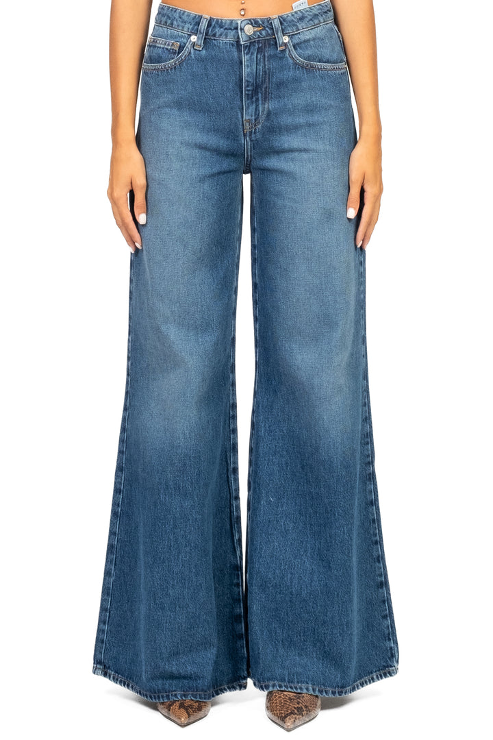 Vicolo - Jeans SIDNEY palazzo ampio Art. DF5159