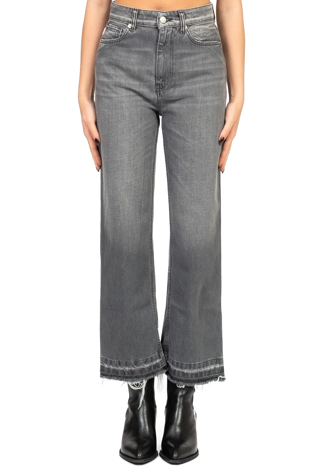 Vicolo - Jeans KATE gamba dritta sfrangiato Art. DF5213