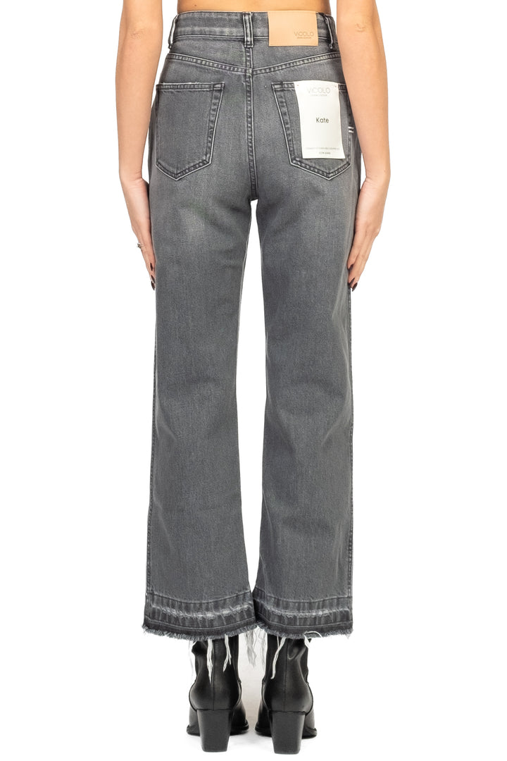 Vicolo - Jeans KATE gamba dritta sfrangiato Art. DF5213