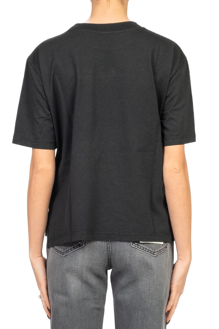 Emunà - T- Shirt basic con spacchetti Art. 271M05