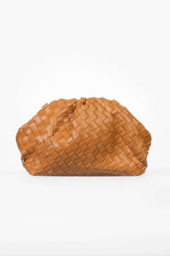 Upper - Borsa clutch intrecciata