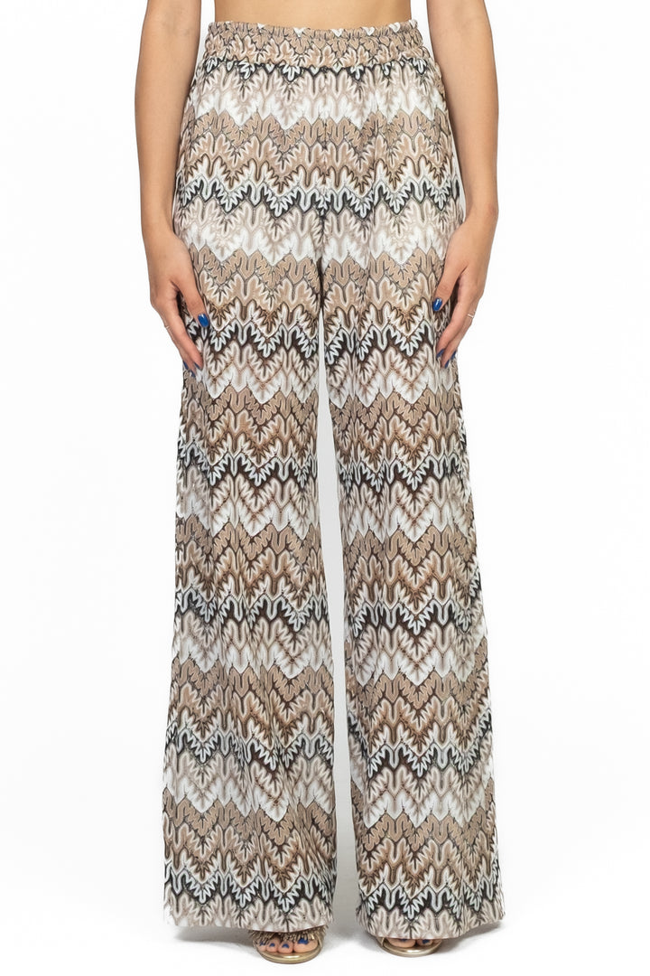 Tensione in - Pantalone multicolor con elastico Art. WX1228