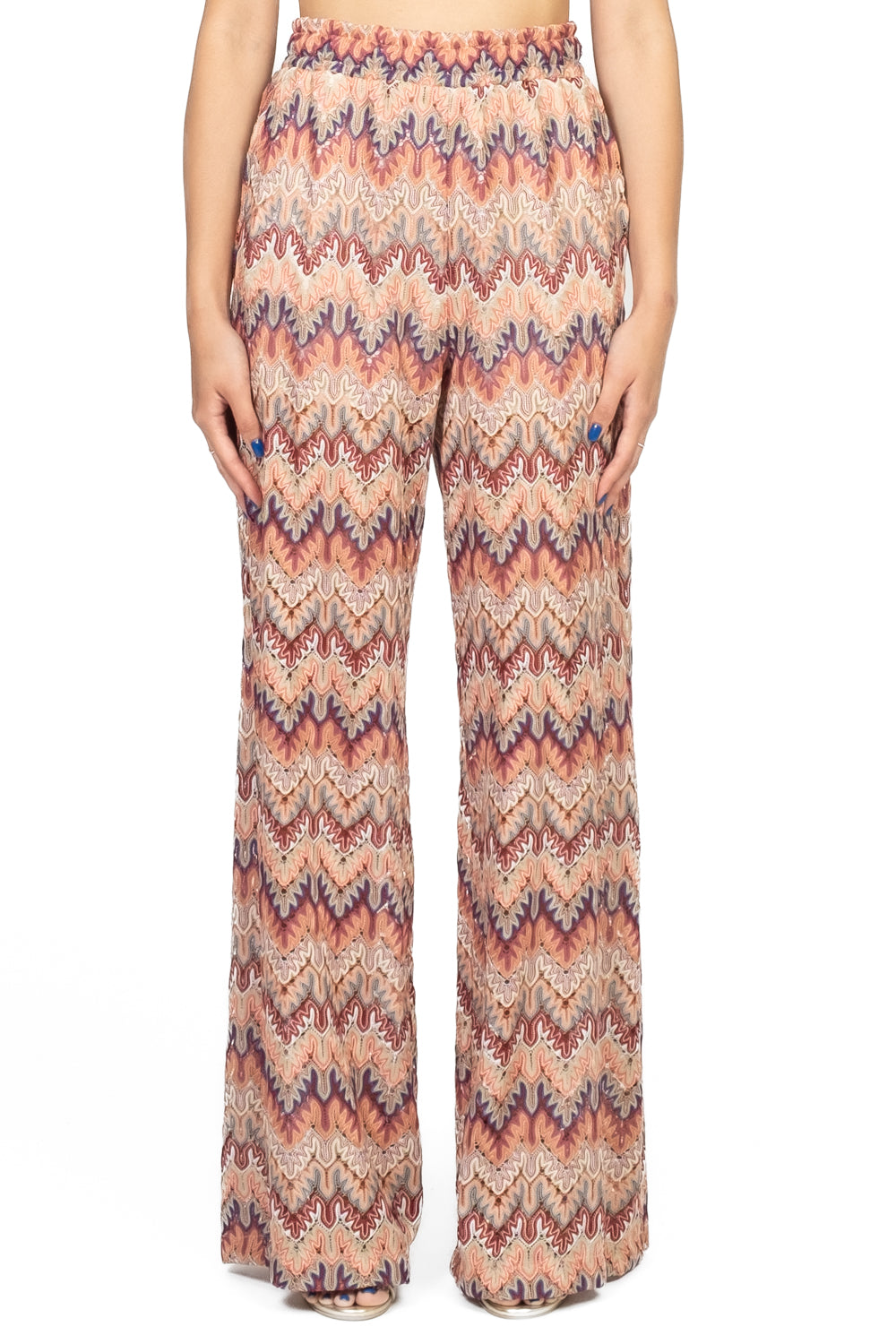 Tensione in - Pantalone multicolor con elastico Art. WX1228