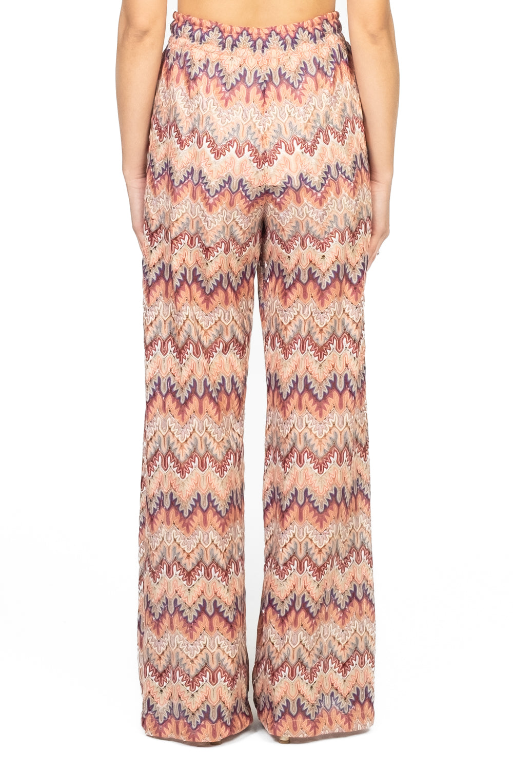 Tensione in - Pantalone multicolor con elastico Art. WX1228