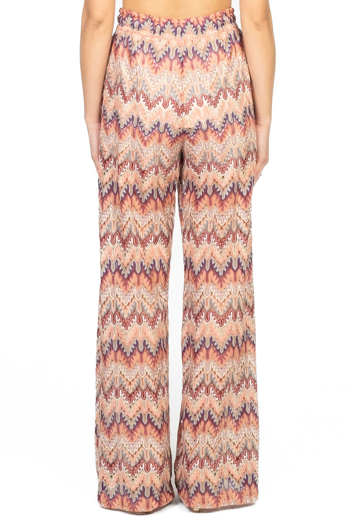 Tensione in - Pantalone multicolor con elastico Art. WX1228