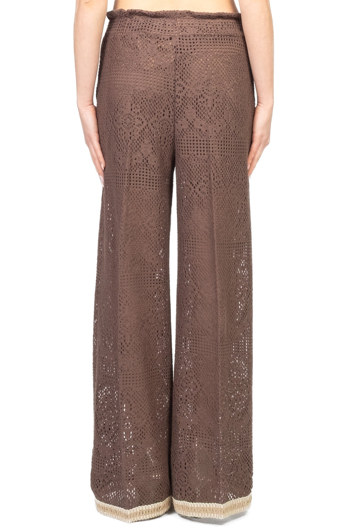 Vicolo - Pantalone crochet con banda Art. TD2811