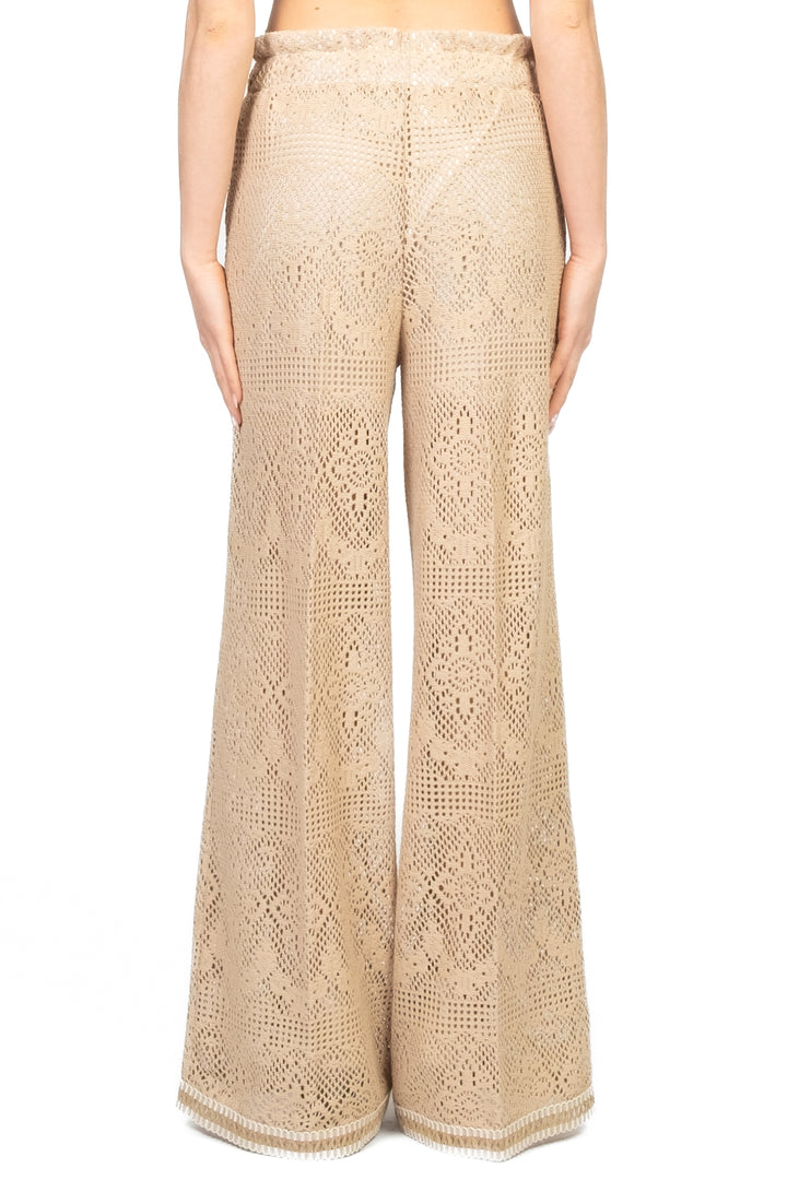 Vicolo - Pantalone crochet con banda Art. TD2811