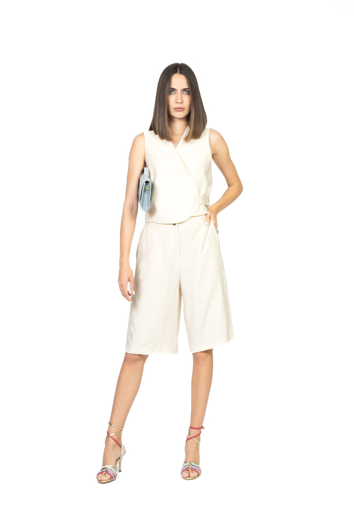 Dixie - Completo gilet e bermuda Art. L845W021/D845W029