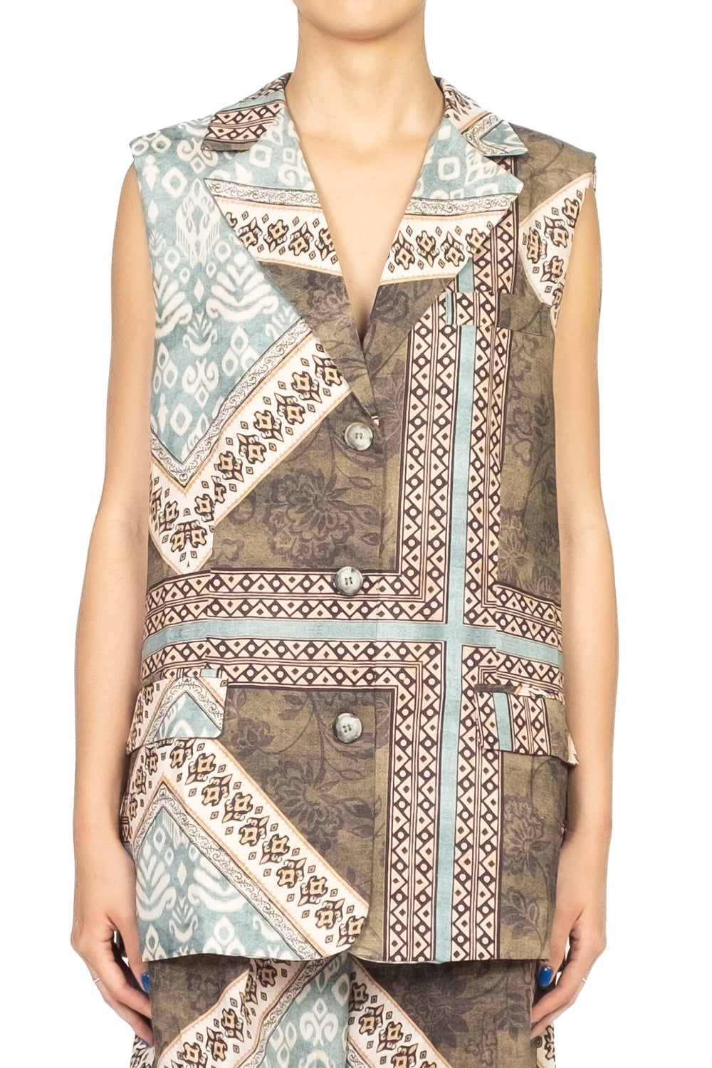 Vicolo - Gilet over fantasia Art. TD2708