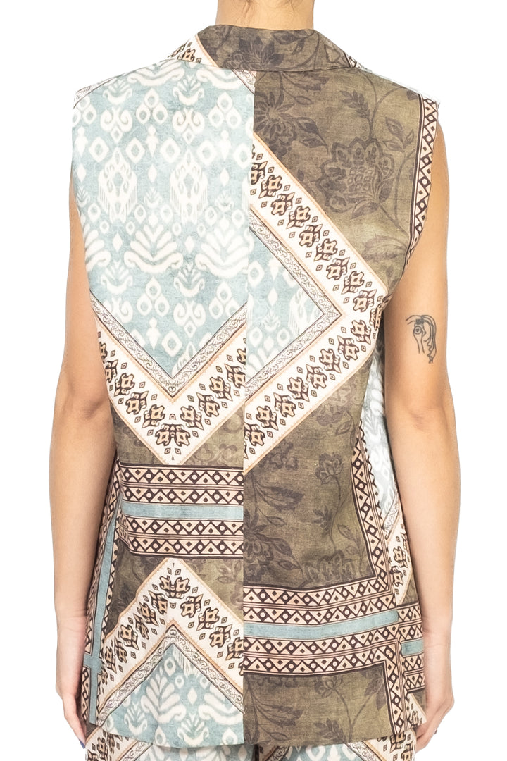 Vicolo - Gilet over fantasia Art. TD2708