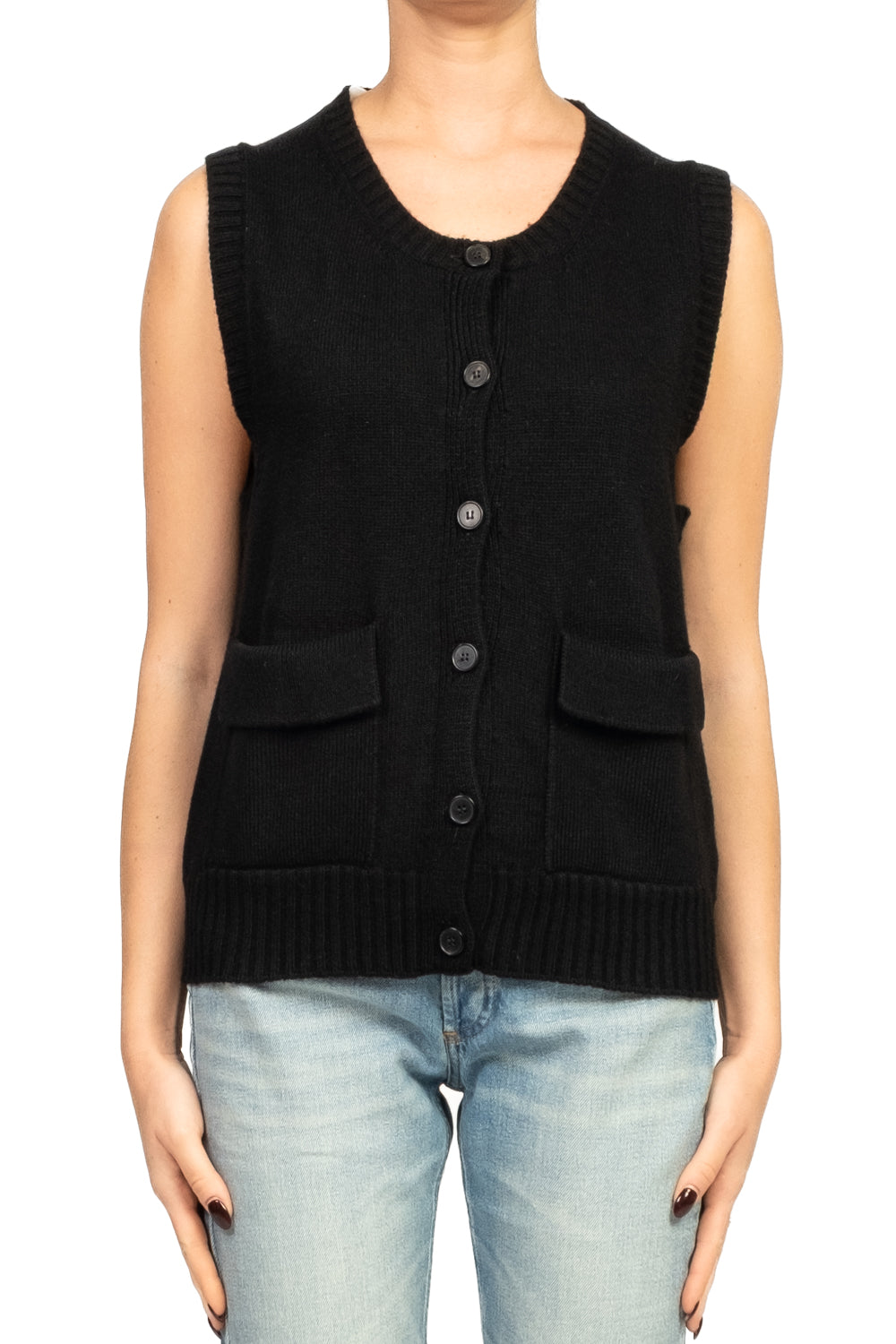 Vicolo - Gilet con bottoni Art. 77250F