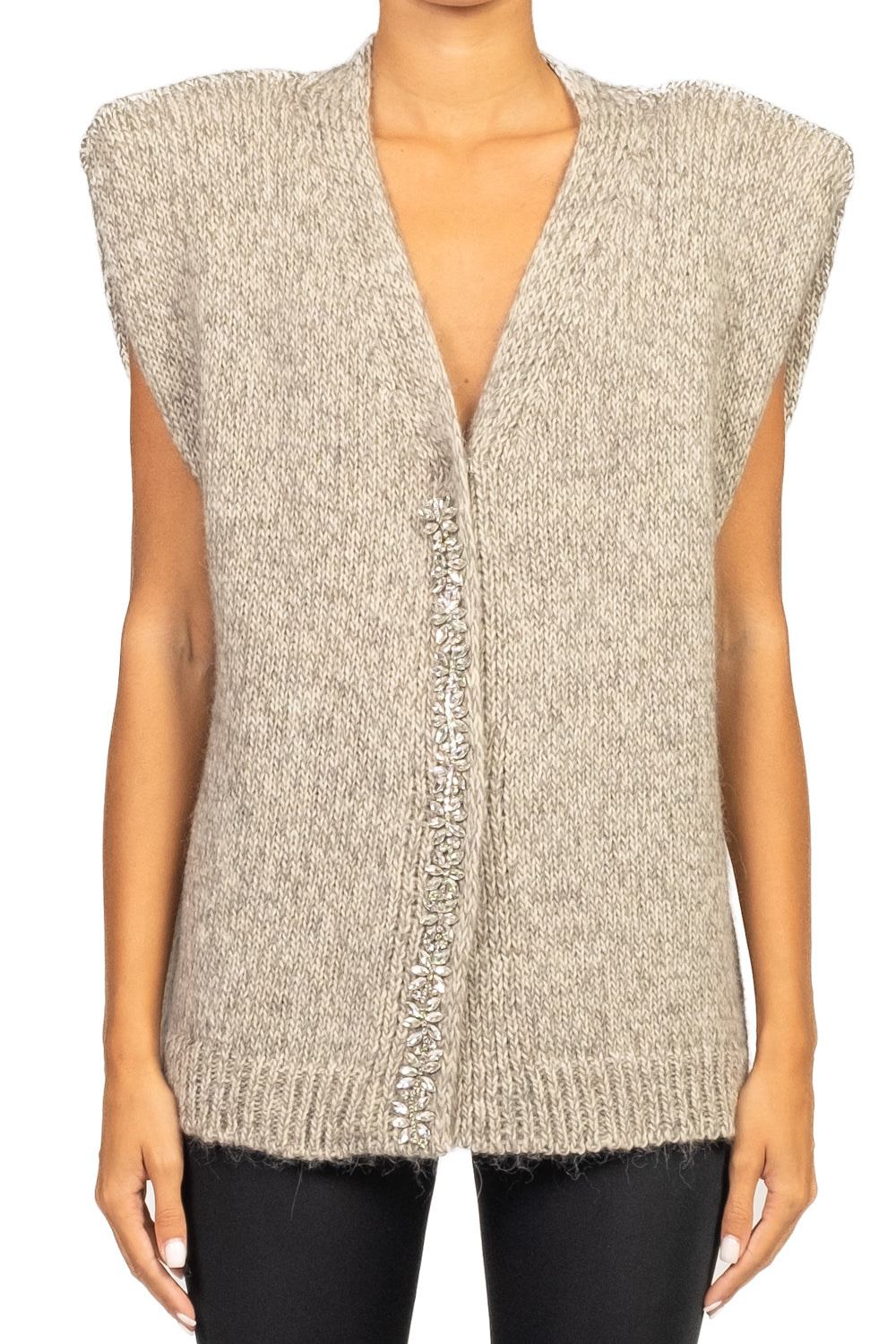Have One - Gilet con applicazioni gioiello Art. LFP-P024