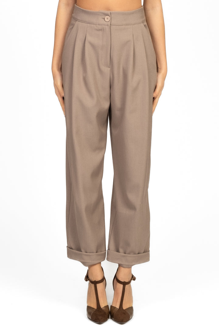 Vicolo - Pantalone carrot con pinces Art. TF0688