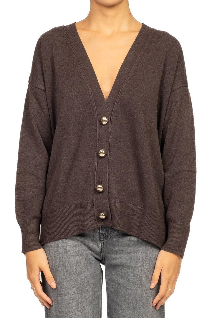 Vicolo - Cardigan con bottoni oro Art. 77045F