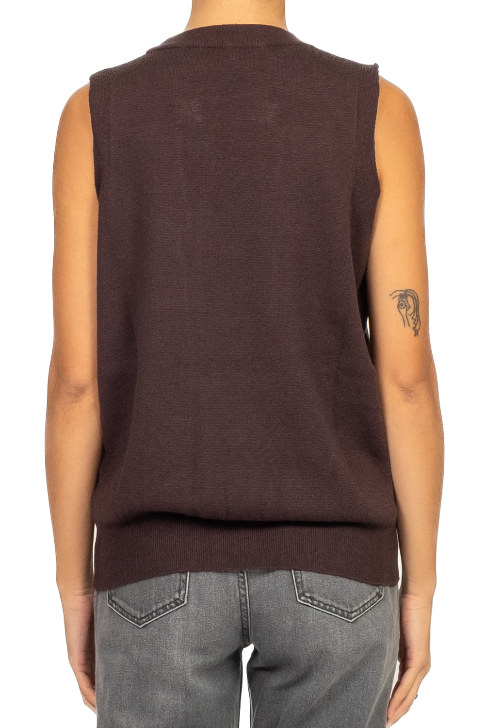 Vicolo - Gilet con applicazioni gioiello Art. 22189F