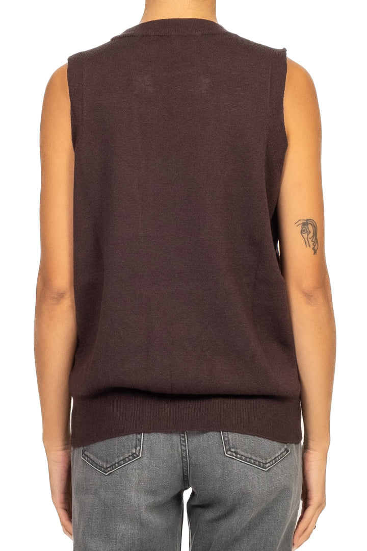 Vicolo - Gilet con applicazioni gioiello Art. 22189F