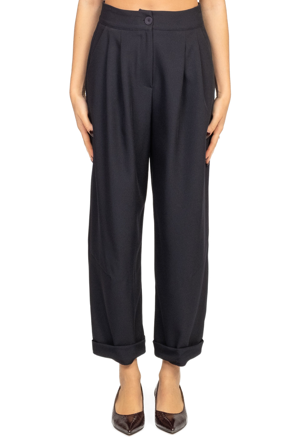 Vicolo - Pantalone carrot con pinces Art. TF0688
