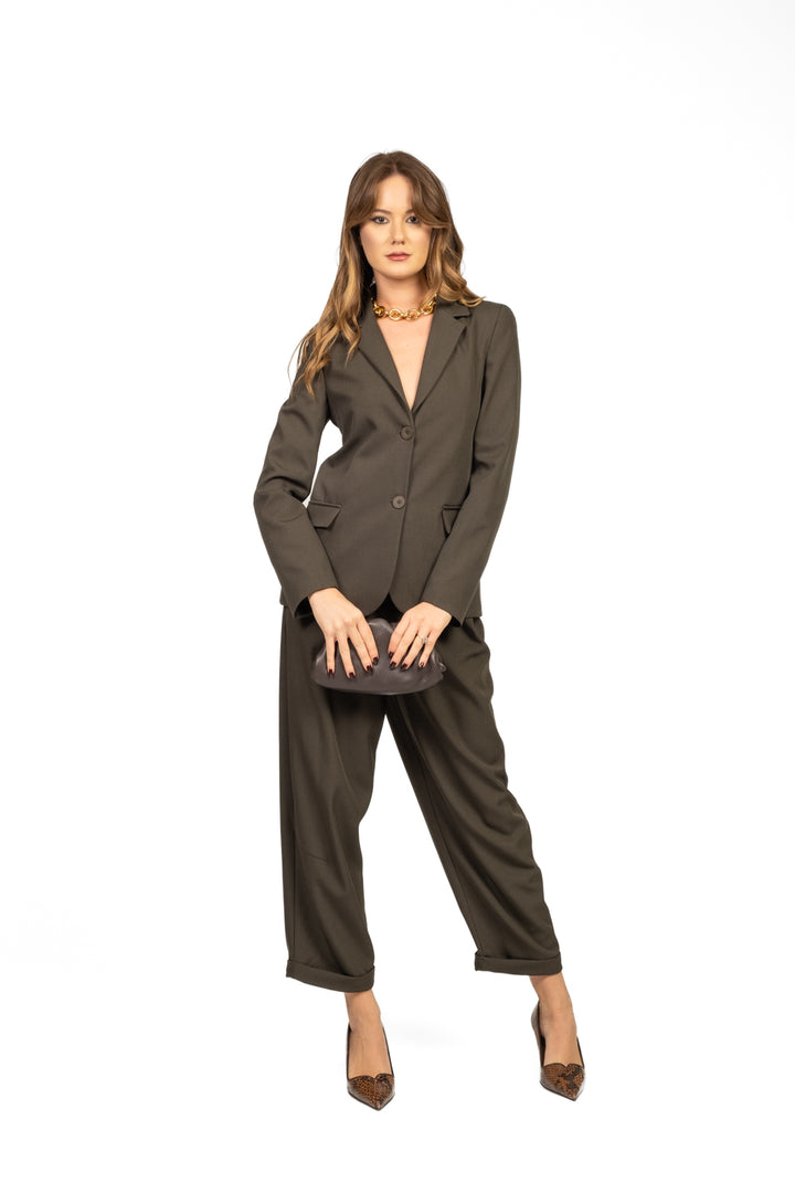Vicolo - Pantalone carrot con pinces Art. TF0688
