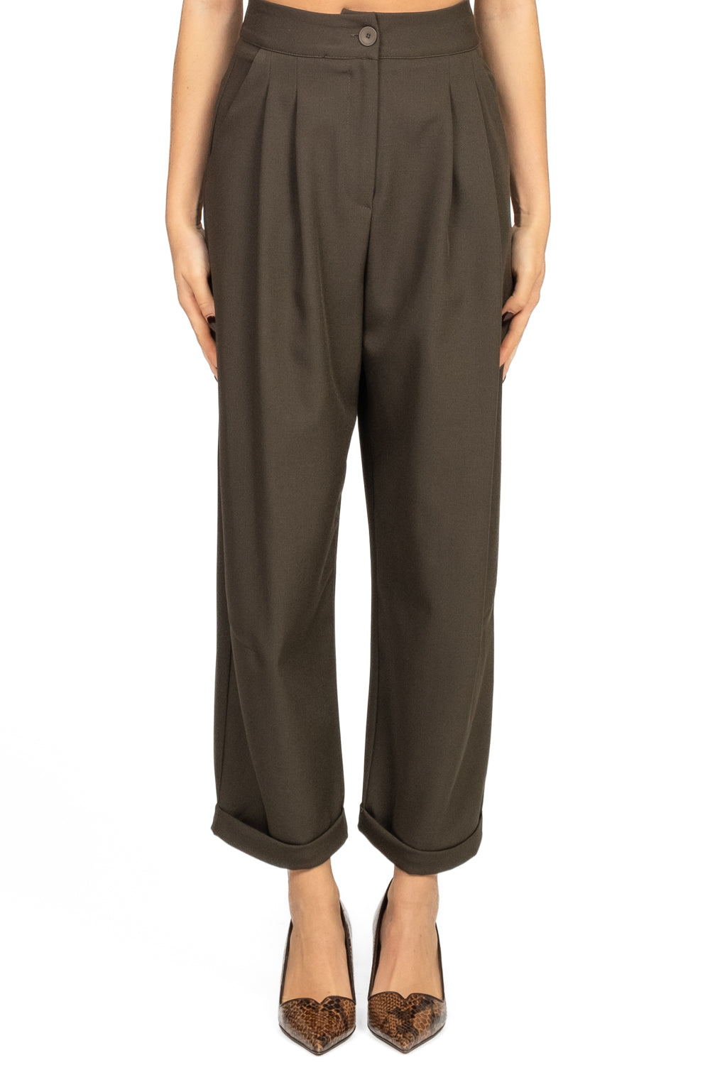 Vicolo - Pantalone carrot con pinces Art. TF0688