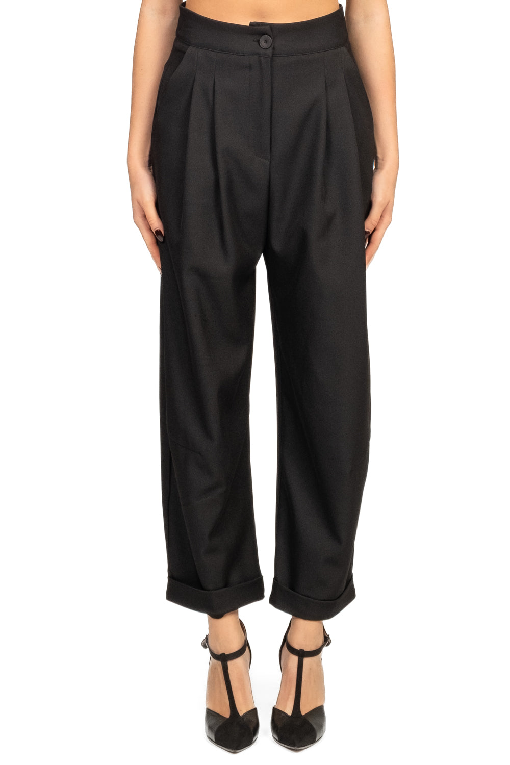 Vicolo - Pantalone carrot con pinces Art. TF0688