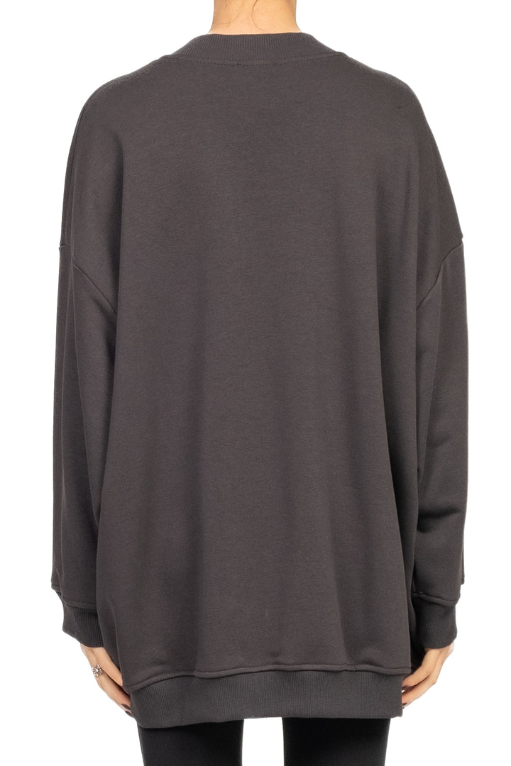 Vicolo - Felpa over girocollo Art. TF0582