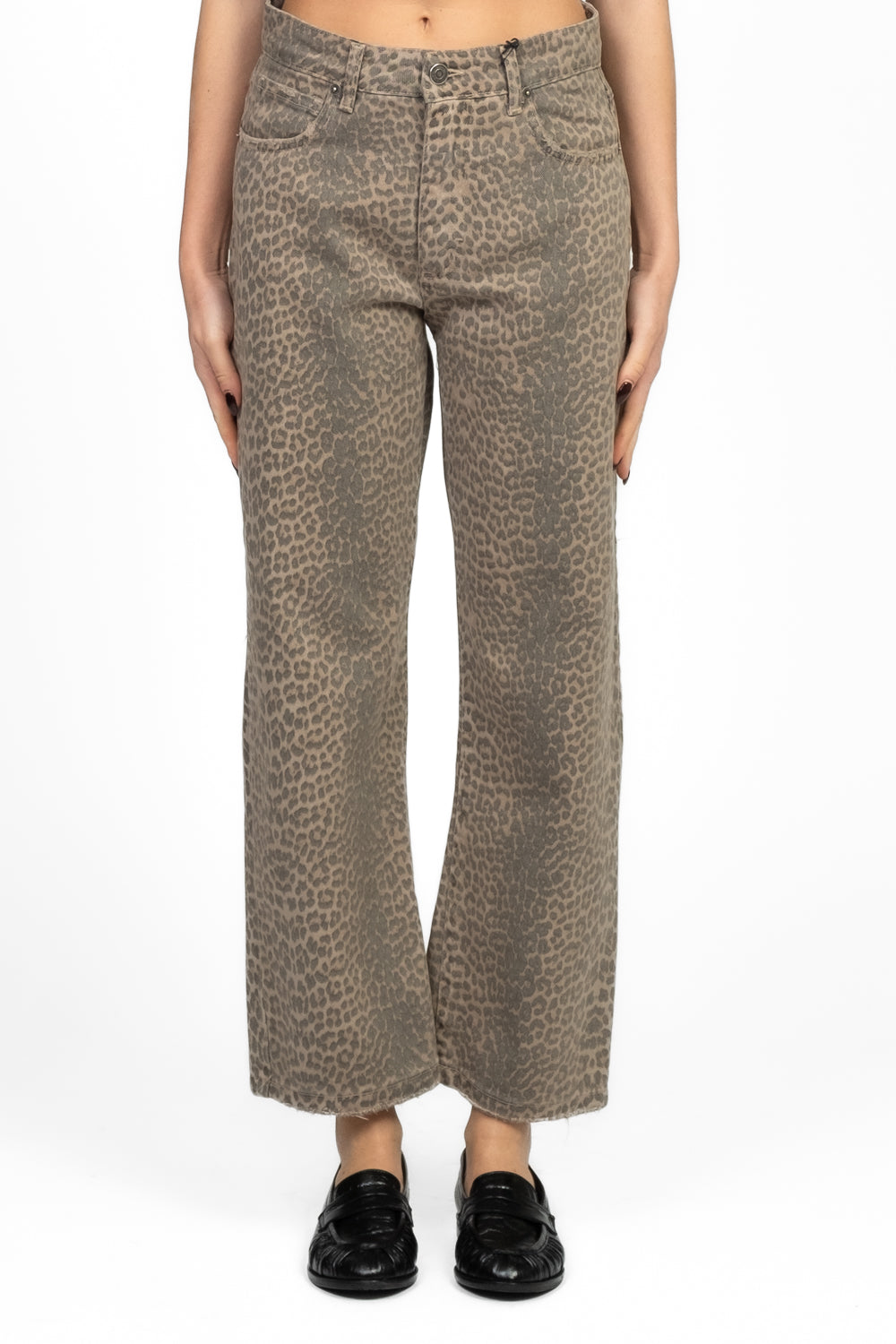 Tensione In - Jeans crop maculato Art. TOM-LEO